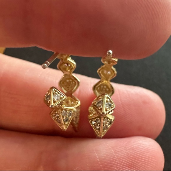 Melinda Maria Pace Spiked Hoop Earrings - Picture 4 of 4